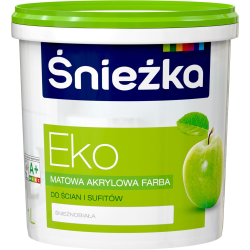 Eko-śnieżka Lux 1 L biała emulsja